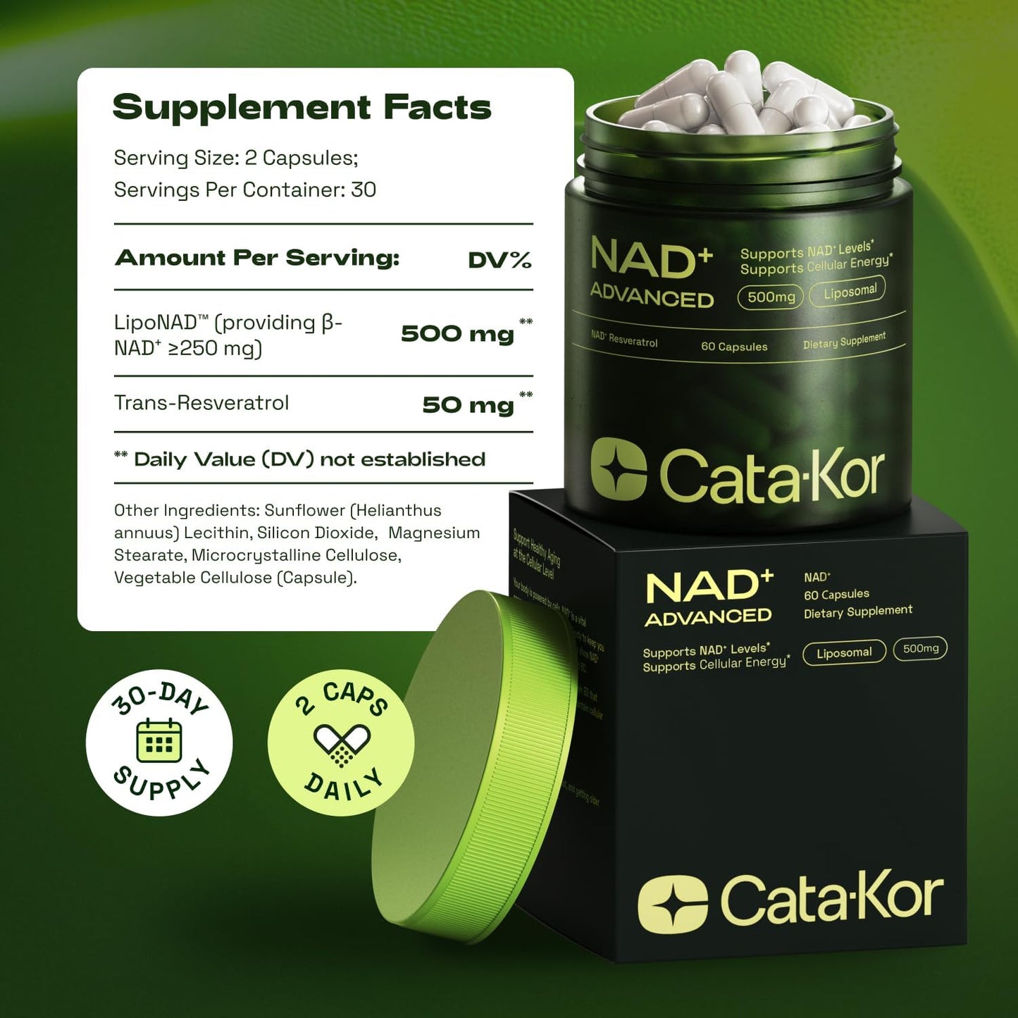 Cata-Kor NAD+ Advanced